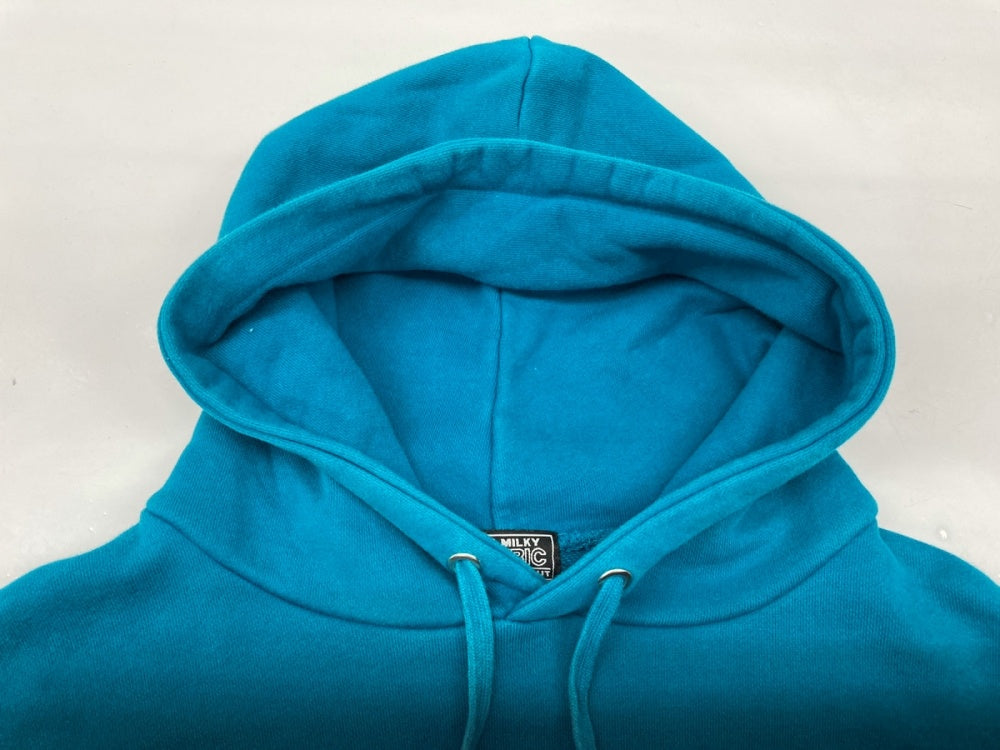 ヒステリックグラマー HYSTERIC GLAMOUR × genzai ゲンザイ PINK PANTHER WOMAN HOODIE ピンクパンサー  ウーマン フーディ パーカー TURQUOISE XL パーカ プリント ブルー 104MT-739 | 古着通販のドンドンサガール