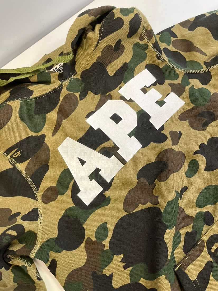 ア ベイシング エイプ A BATHING APE ロゴ カモフラ 迷彩 ワンピース 