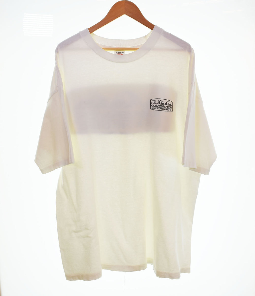 クイックシルバー Quiksilver 90's BOARDRIDING LOGO PRINT Tee ボード