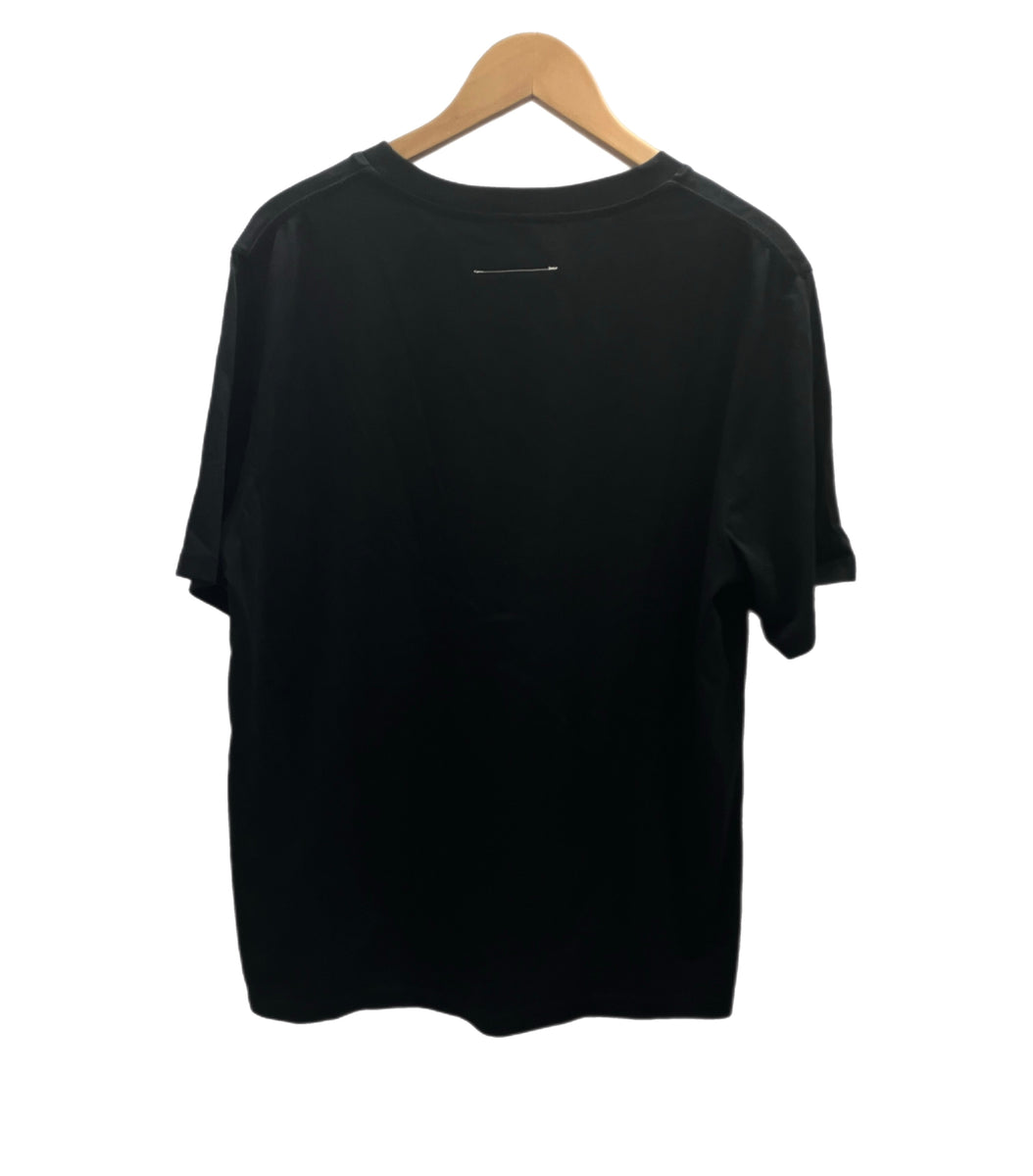 エムエムシックス MM6 Maison Margiela メゾンマルジェラ ナンバーロゴ カレンダーロゴ ダメージ加工 S62GD0156 Tシャツ  ブラック Mサイズ 101LT-104 | 古着通販のドンドンサガール