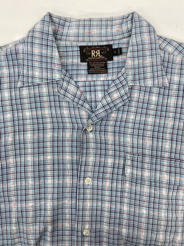 ダブルアールエル RRL 90s OPEN COLLAR SHIRT オープン カラー シャツ