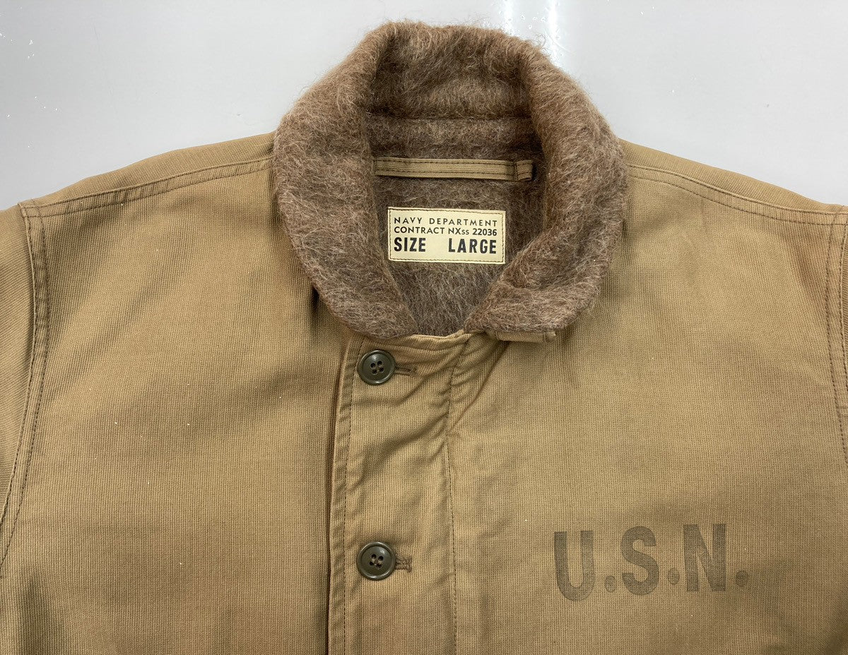 U.S.Nバズリクソンズ Ｍ13530 Ｎ－１　デッキジャケット BUZZ RICKSON'S バズリクソンズ N-1 デッキジャケット NAVY DEPARTMENT