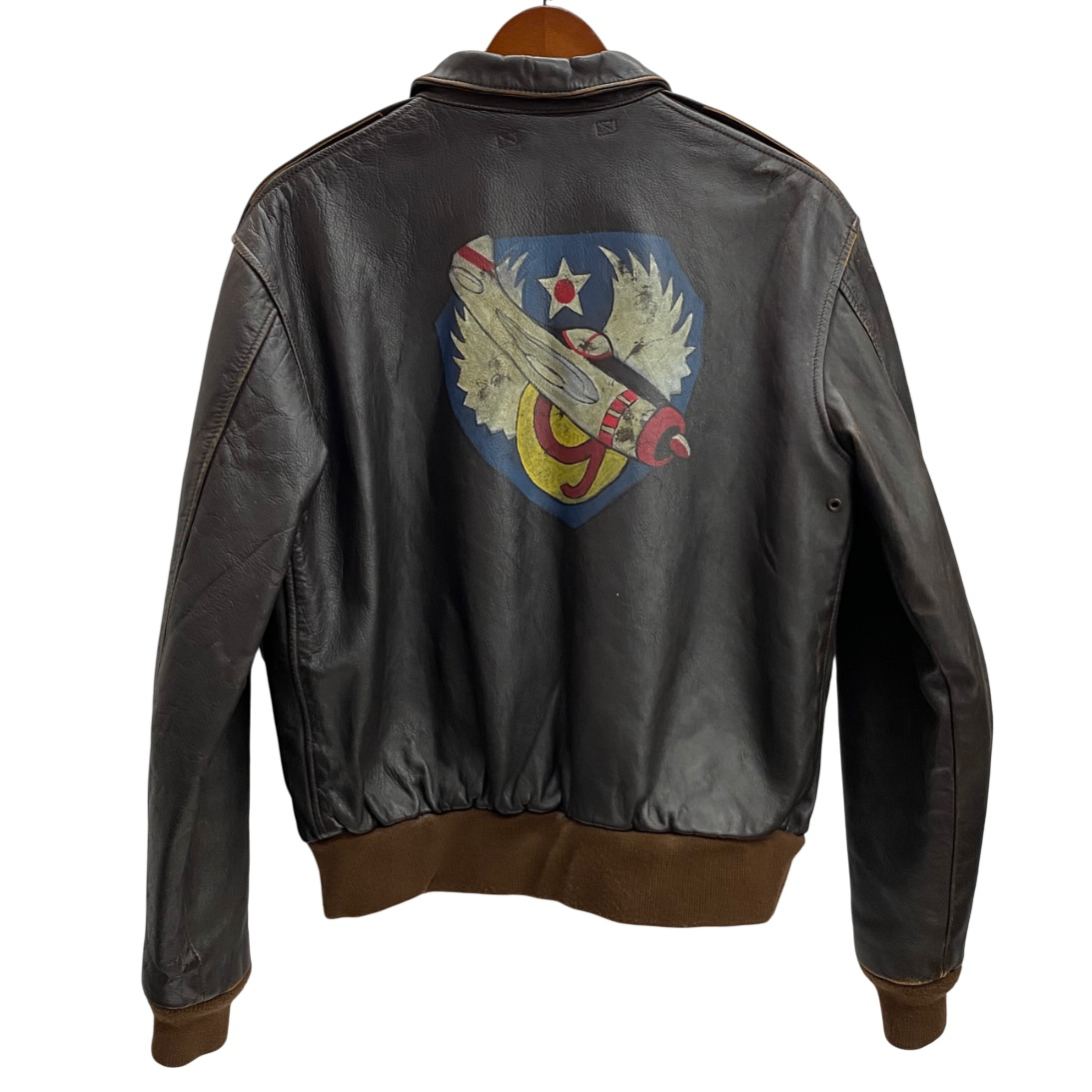 曜日割引対象外】 アヴィレックス AVIREX A-2 レザー フライト