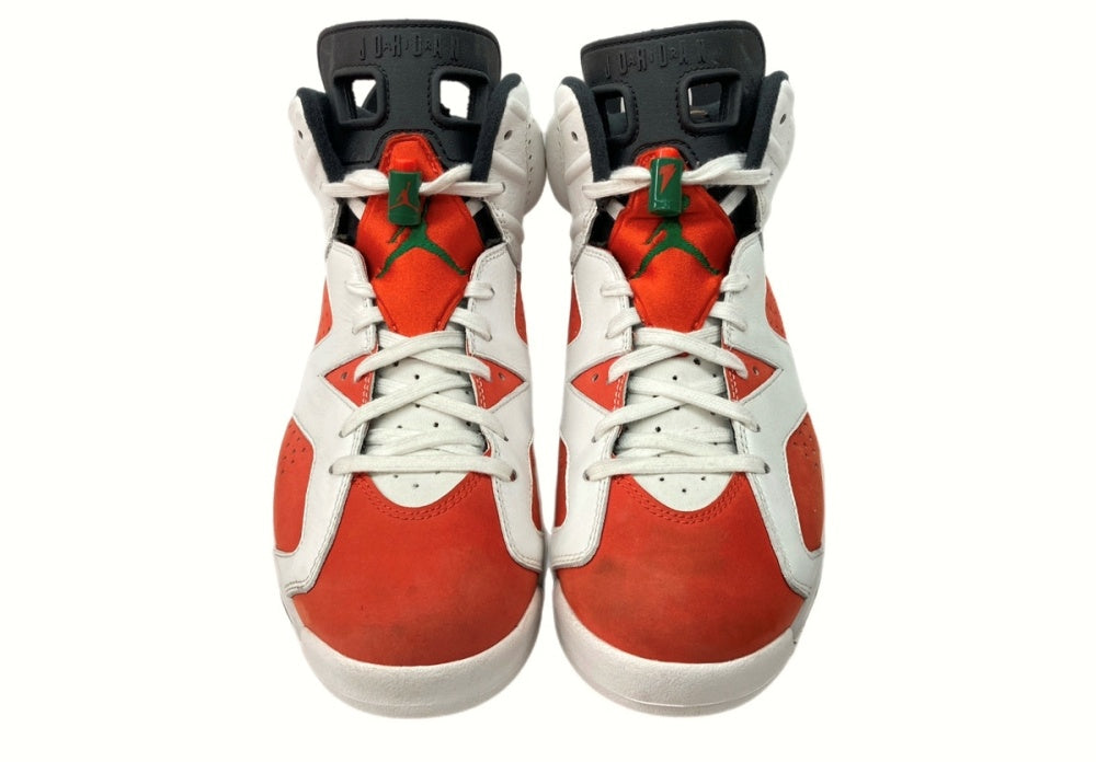 ナイキ NIKE 17年製 × GATORADE ゲータレード AIR JORDAN 6 RETRO エア ジョーダン レトロ AJ6 白 緑  384664-145 メンズ靴 スニーカー オレンジ 27cm 104-shoes539 | 古着通販のドンドンサガール