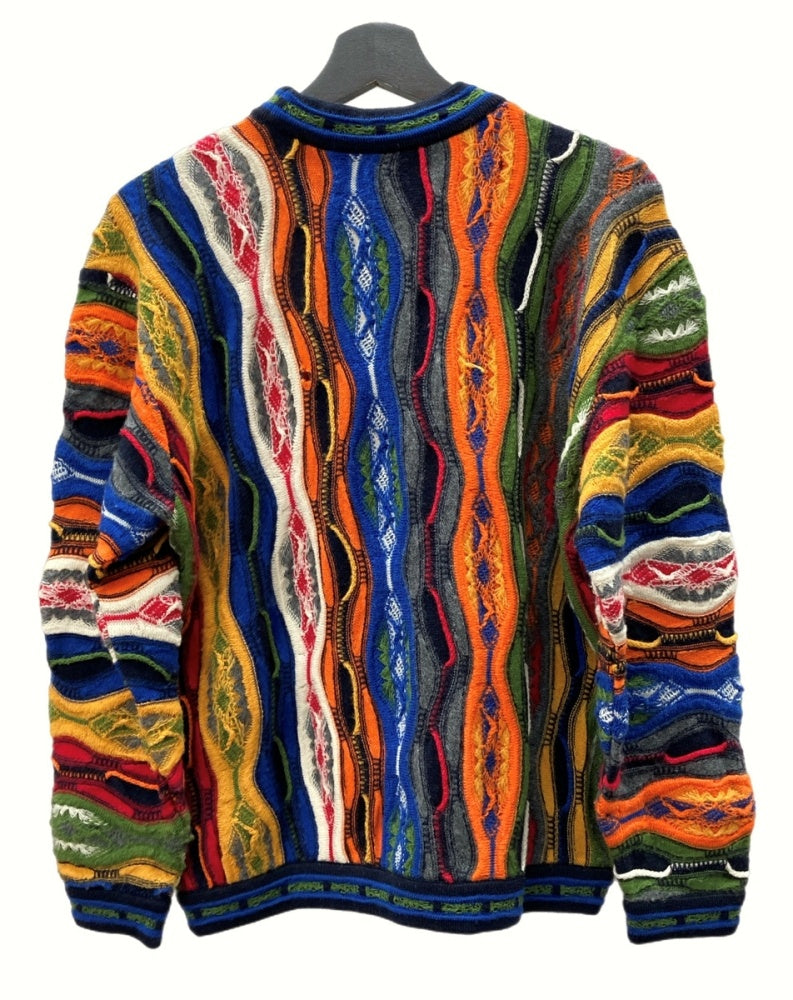 クージー COOGI 90s 3D KNIT ニット セーター クルーネック カラフル