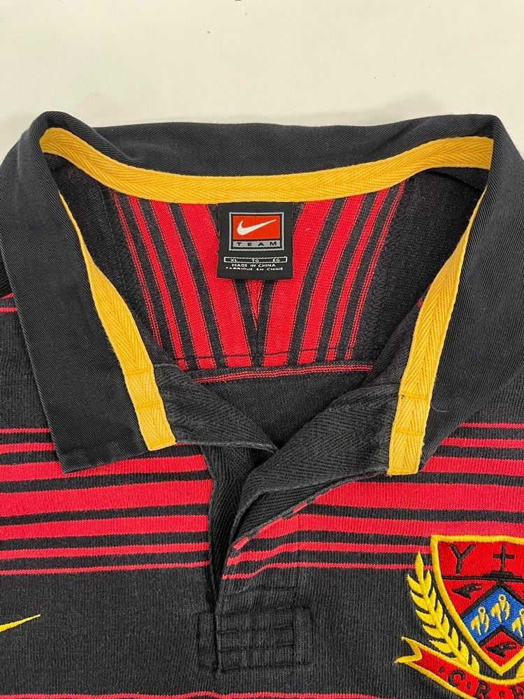 ナイキ NIKE 90s 90's NIKE TEAM ラガーシャツ CRFU 半袖カットソー