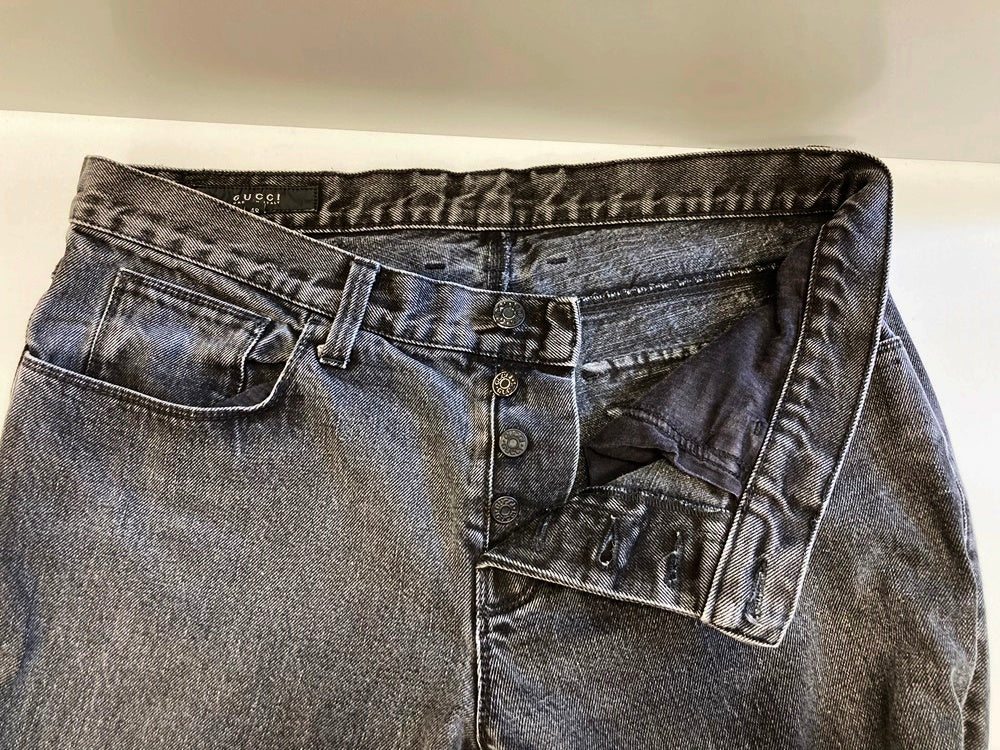 グッチ GUCCI デニムパンツ ジーンズ スキニー ブラックデニム 236934