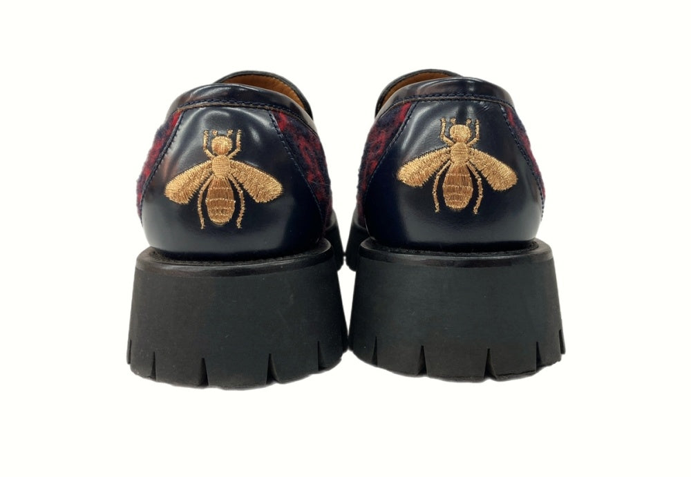 グッチ GUCCI HORSEBIT LOAFER ホースビット ローファー GG柄 蜂 厚底 