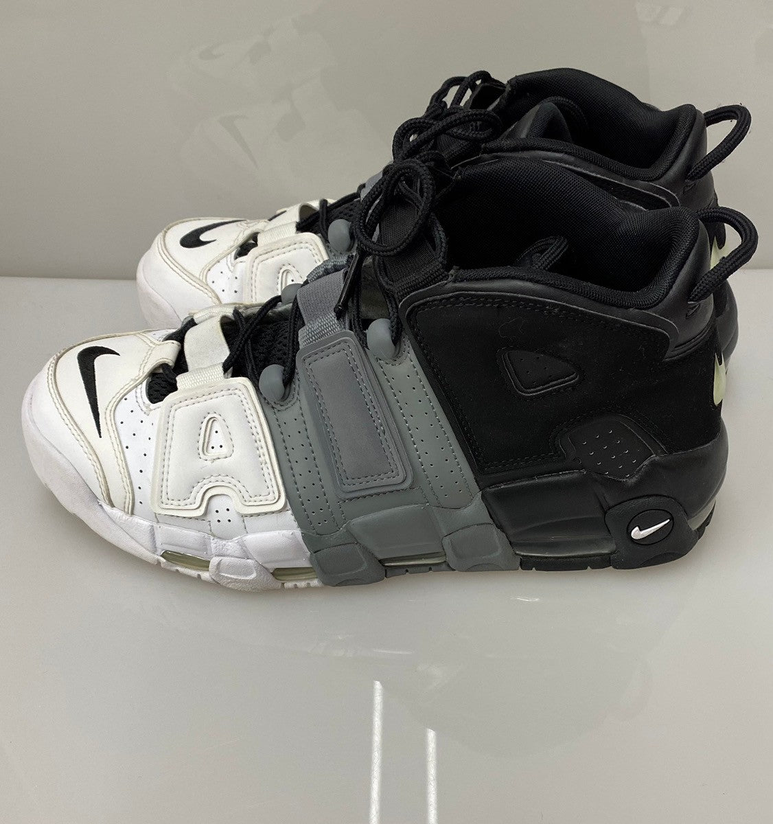 ナイキ NIKE エア モア アップテンポ トリコロール AIR MORE UPTEMPO TRI-COLOR 921948-002 メンズ靴  スニーカー ロゴ マルチカラー 27.5cm 201-shoes798 | 古着通販のドンドンサガール