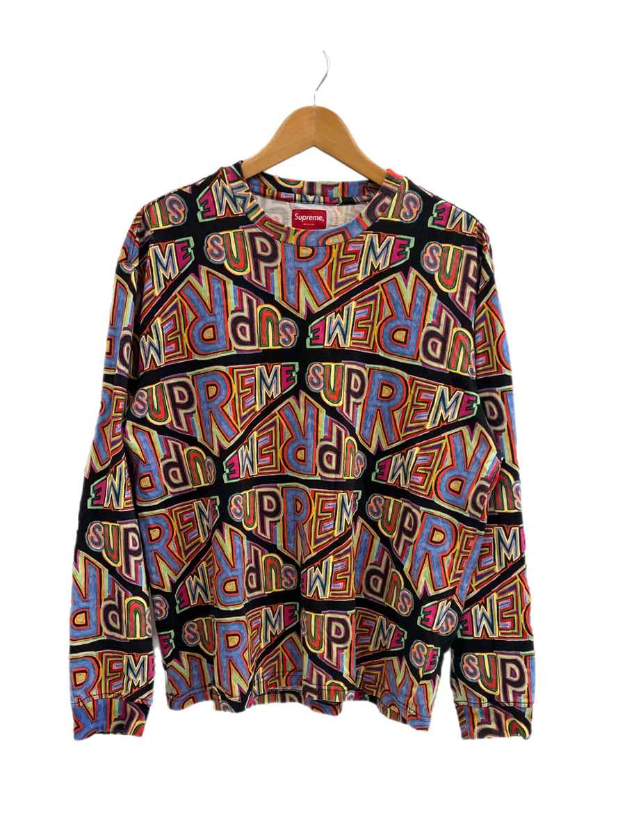 シュプリーム SUPREME 20AW Perspective L/S Top 総柄