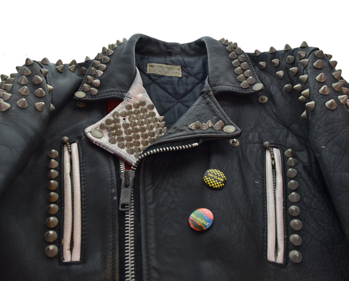 UK ロンジャン ライダース UK PUNK NANA スタッズ 鋲 UK ロンジャン ライダース UK PUNK NANA スタッズ 鋲