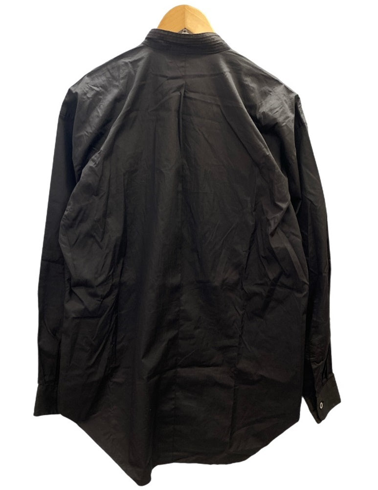 イッセイミヤケヴィンテージ プリーツシャツブラックMサイズ