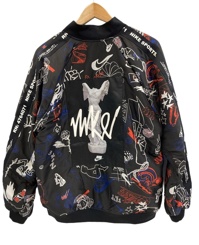 ナイキ NIKE NSP BOMBER JACKET ボンバージャケット 総柄 cj5043-010