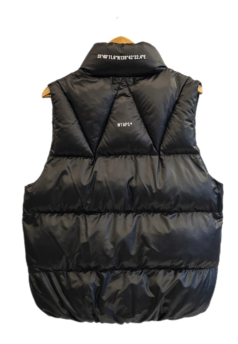 WTAPS BIVOUAC VEST ダウン ベスト ダブルタップス ダブルタップス WTAPS 22AW BIVOUAC VEST 中綿ベスト 黒 222BRDT-JKM01
