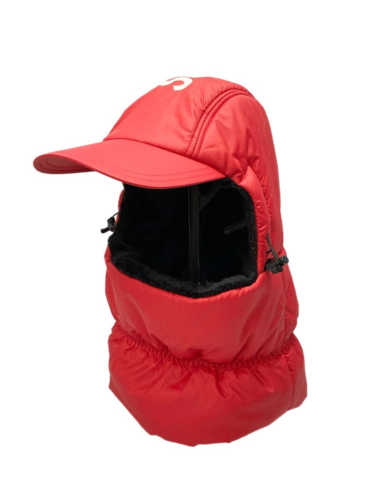 supremeシュプリーム 防寒具 バイク スノボ コーデュラ パファー黒 帽子 supremeシュプリーム 防寒具 バイク スノボ コーデュラ パファー