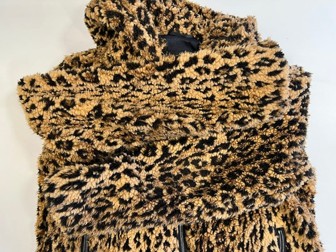 タトラス TATRAS ボアパーカー ボアジャケット フーディ ヒョウ柄