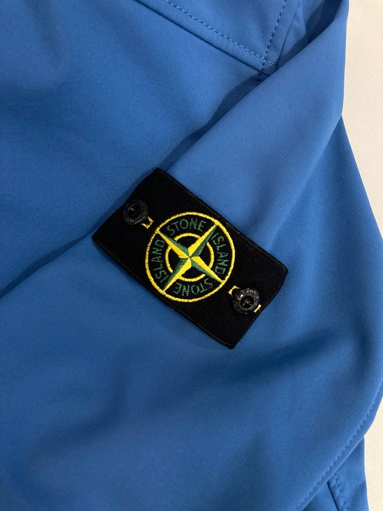 ストーンアイランド STONE ISLAND ソフトシェル フーデッドブルゾン 