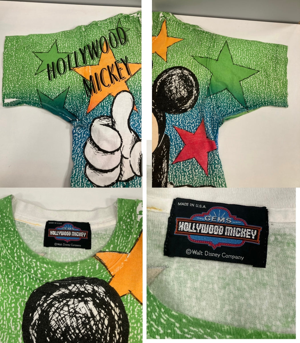 US US古着 90's 90s GEMS HOLLYWOOD MICKEY © Walt Disney Company
