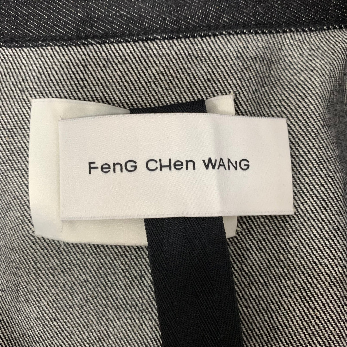 フェンチェンワン Feng Chen Wang 24SS RAW EDGE PATCHWORK