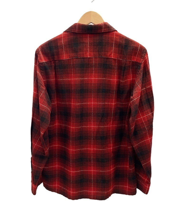 ブレント【50s~60s】TOWNCRAFT　タウンクラフト　オンブレチェックシャツ　赤