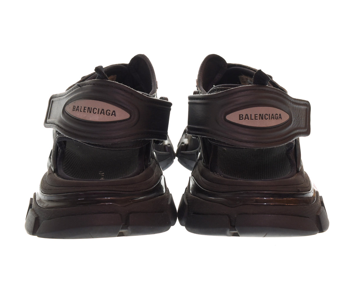 バレンシアガ BALENCIAGA Track Sandal トラックレザーサンダル 617542