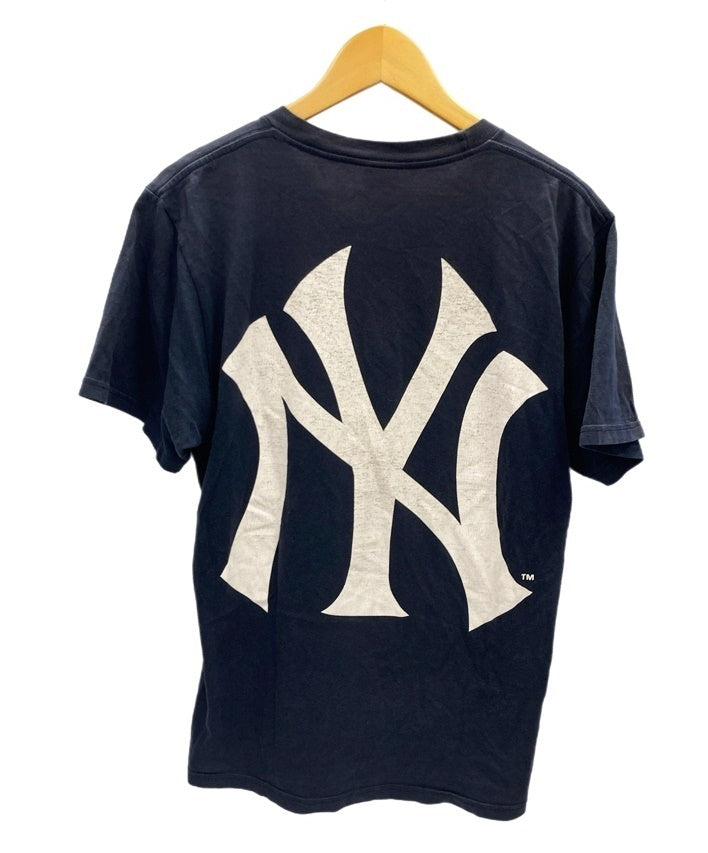 シュプリーム SUPREME × New York Yankees Box Logo Tee Navy 15SS ...