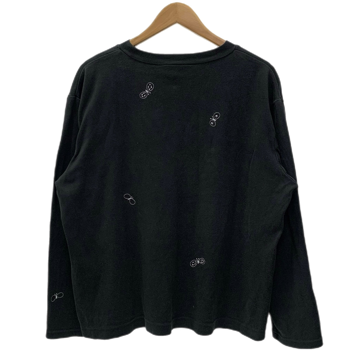 ミナ ペルホネン minä perhonen choucho aaa8688c ロンT ブラック 42