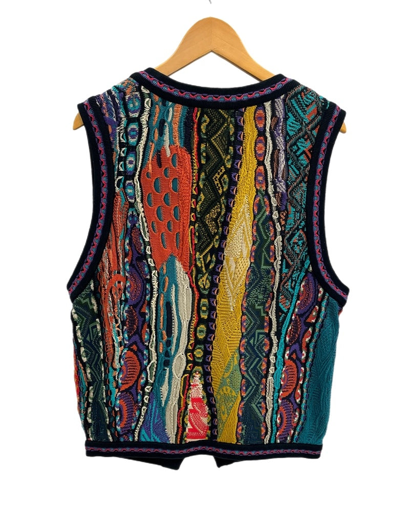 クージー COOGI 3Dニット ニットベスト ベスト マルチカラー L