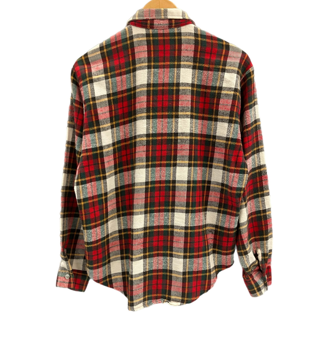 60s 70s MontgomeryWard モンゴメリーワード ネルシャツ 60s 70s モンゴメリーワード ネルシャツ 皿ボタン コットン