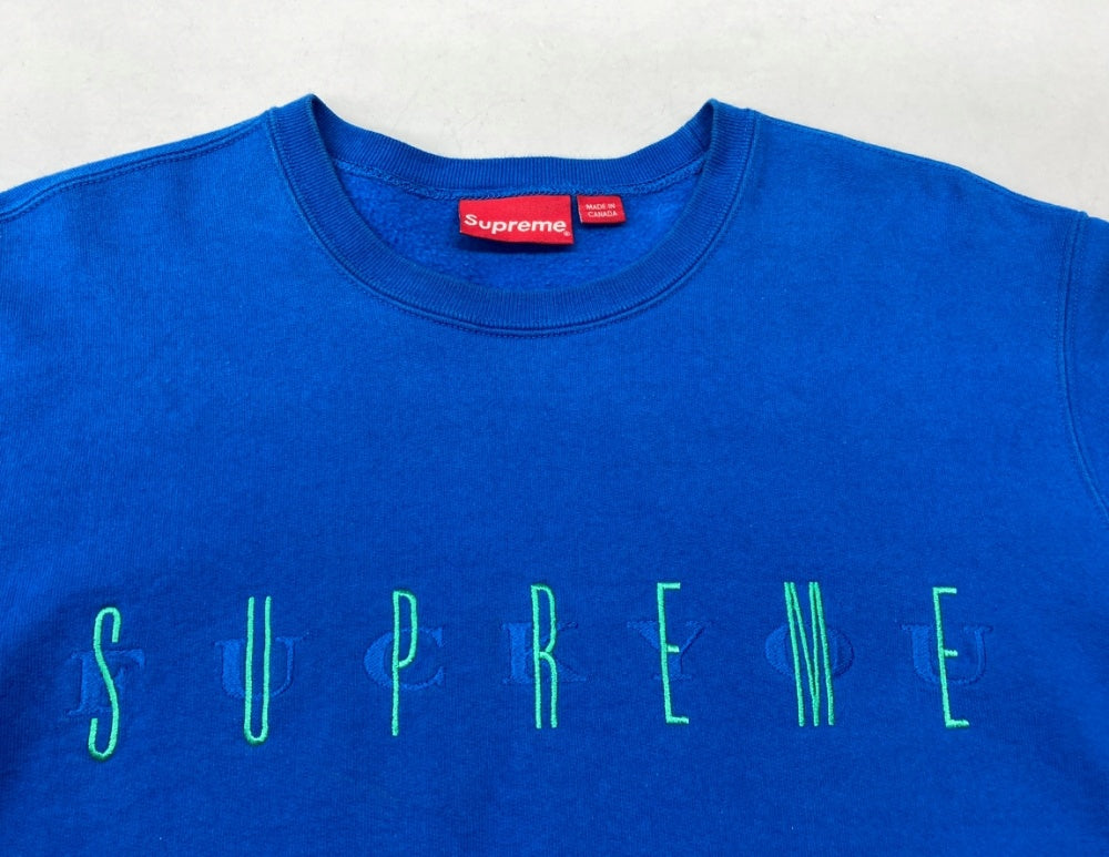 シュプリーム SUPREME 19AW F**K You Crewneck sweat shirt