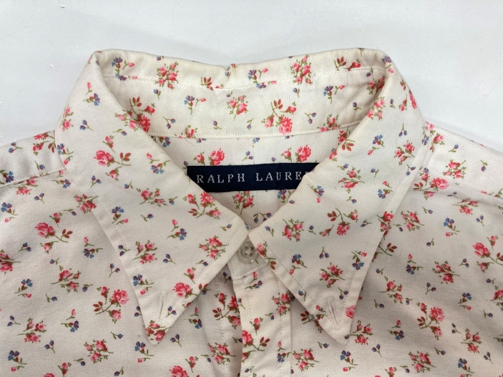 ラルフローレン RalphLauren フラワープリント カラーシャツ Flower