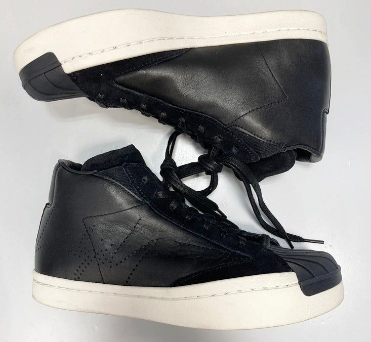 ヨウジ ヤマモト YOHJIYAMAMOTO ADIDAS アディダス NAPPA SUEDE SS SK8 MID BLACK Y-3 黒  スウェード 切り替え FY0602 メンズ靴 スニーカー ブラック 25cm 101-shoes1497