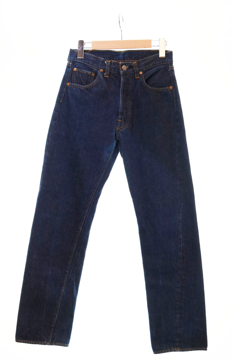 70s Levi's 501 66前期　ボタン裏6 赤耳　濃紺 検bigE Levi's リーバイス ヴィンテージ 501 66前期 ビックE トップ
