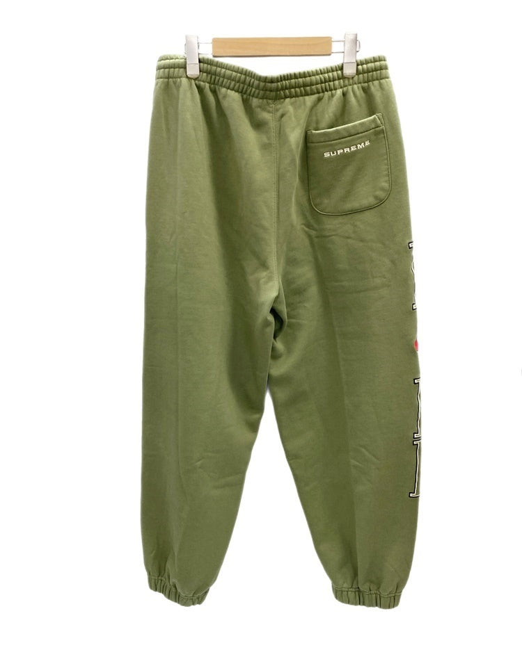 シュプリーム SUPREME × NIKE Sweatpants Olive 24SS ナイキ スウェットパンツ FQ0768-339 ボトムスその他  ロゴ カーキ Mサイズ 101MB-419