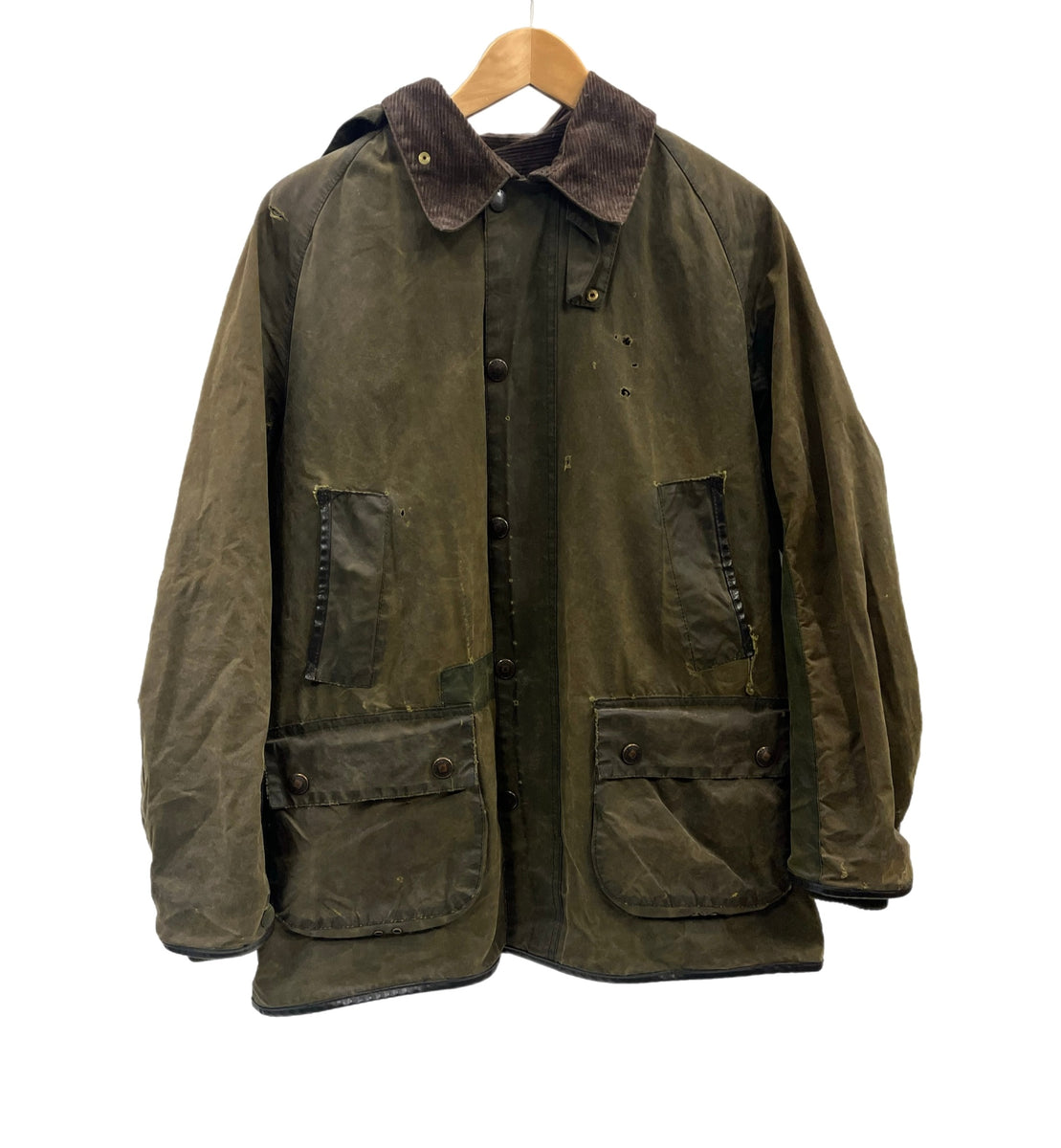90s Barbour オイルドジャケット ファーライナー カーキ/TW439 バブアー Barbour 90's 90年代 3ワラント BEDALE ビデイル ワックス