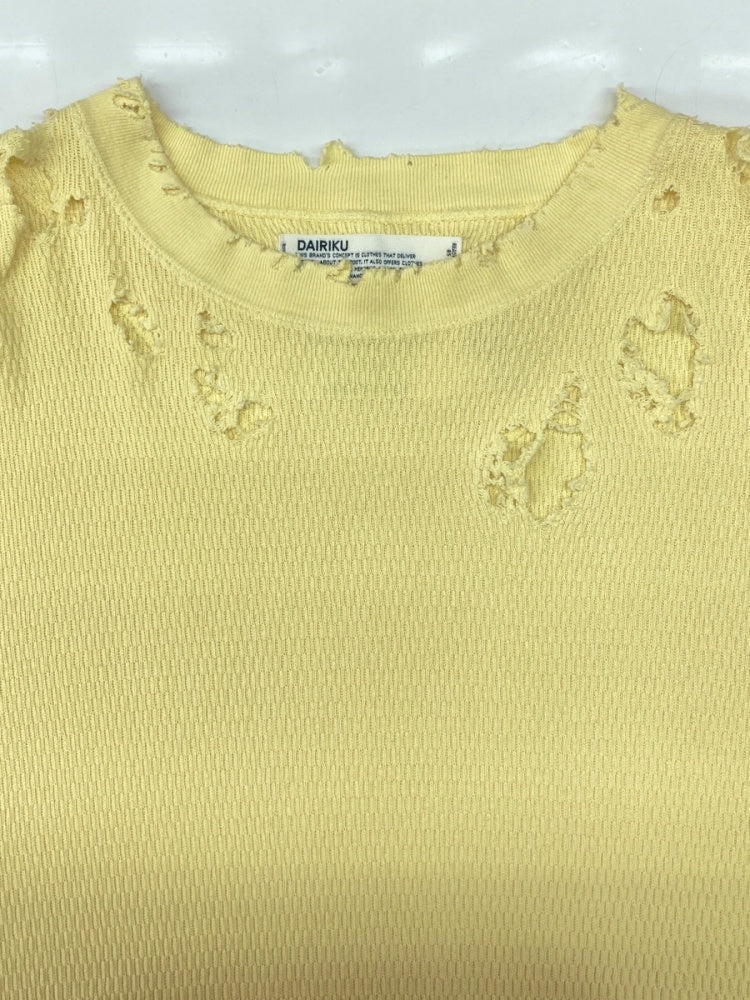 ダイリク DAIRIKU 21ss Thrift Thermal Tee サーマル Tシャツ ダイリク DAIRIKU 21ss Thrift Thermal Tee サーマル Tシャツ