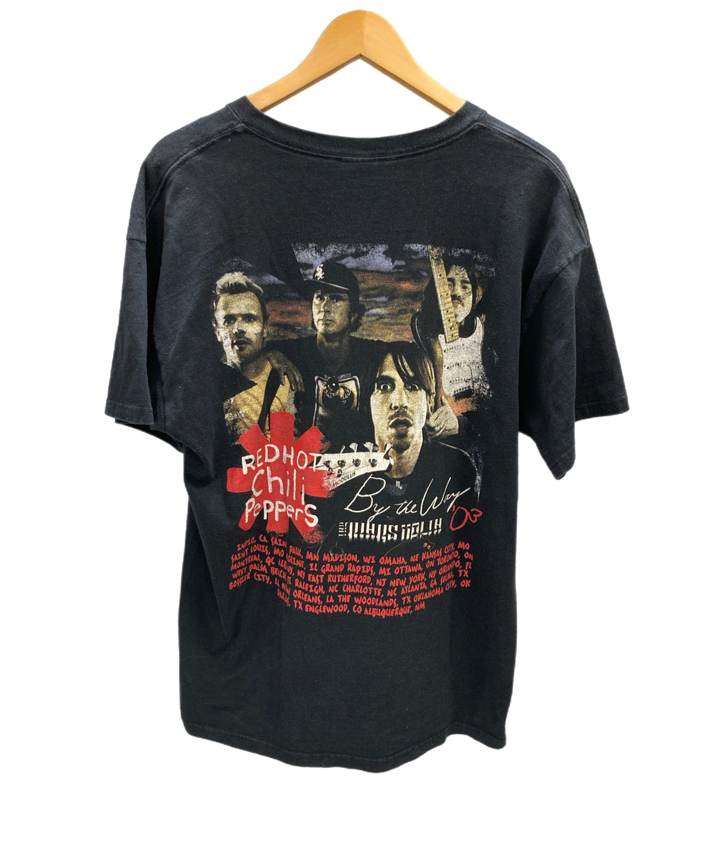 バンドTシャツ BAND-T 00s 00's Fruit of the Loom 2003年 レッドホットチリペッパーズ Red Hot Chili  Peppers BY The Way XL Tシャツ プリント ブラック LLサイズ 101MT-2279 | 古着通販のドンドンサガール