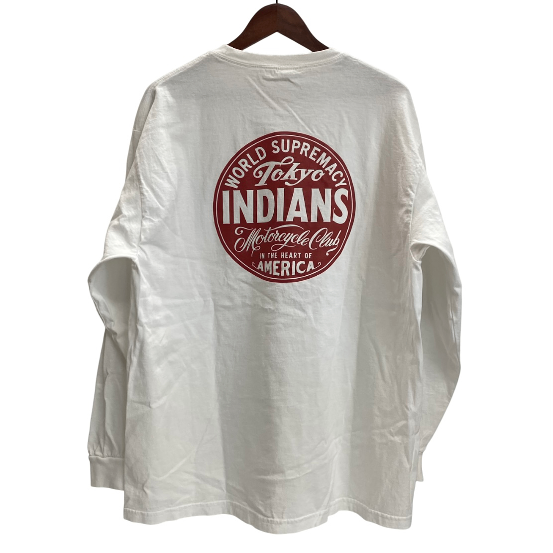 東京インディアンズ TOKYO INDIANS Motorcycle Club L/S Tee 東京インディアンズ TOKYO INDIANS Motorcycle Club L/S Tee