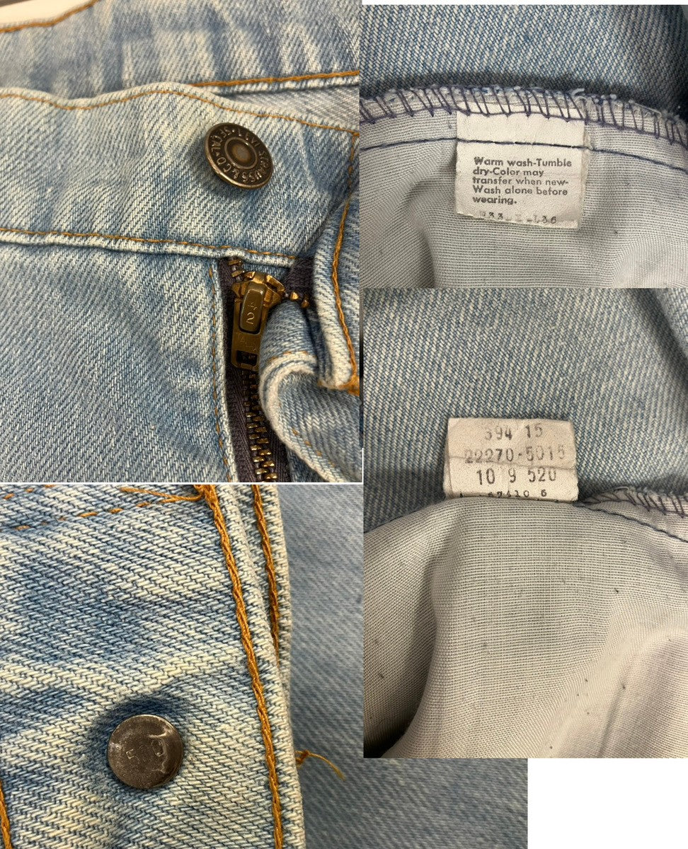 リーバイス Levi's 70's 70年代 珍品 オレンジタブ ボタン裏520刻印