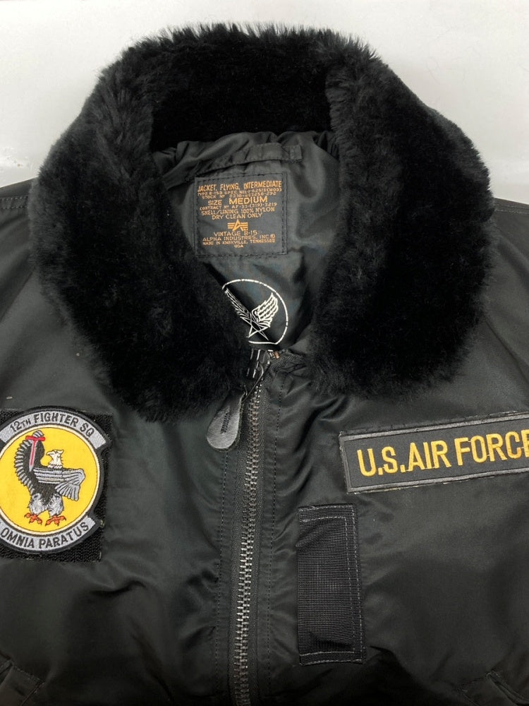 アルファインダストリーズ ALPHA INDUSTRIES B-15D FLIGHT JACKET