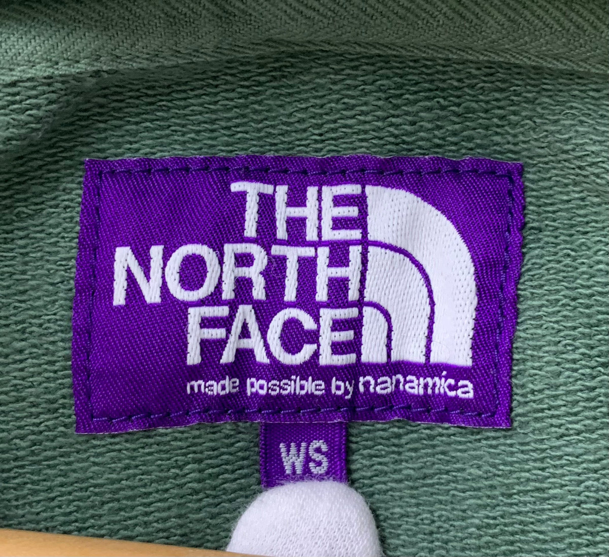 【人気トラックジャケット】THE NORTH FACEパープル紫刺繍ロゴ