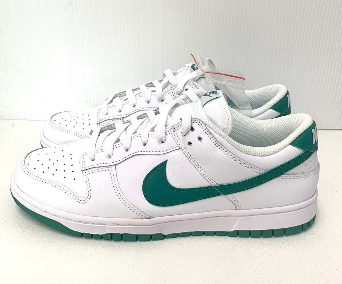 Nike off-white dunk low 28.5 グリーン　新品