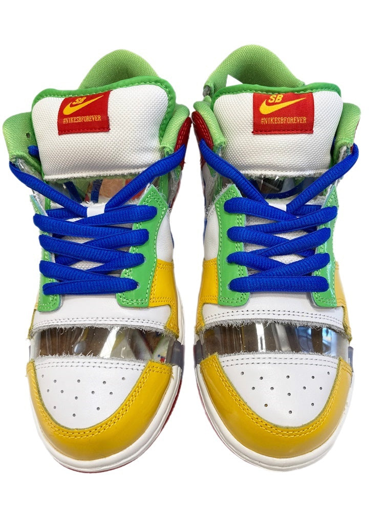 ナイキ NIKE SB DUNK LOW OG QS WHITE/HYPER ROYAL-MEAN GREEN Sandy