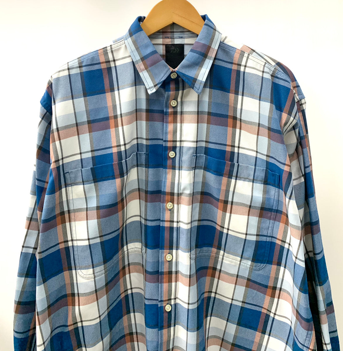 ダイワピアサーティンナイン DAIWA PIER39 22ssTECH WORK SHIRTS FLANNEL PLAIDS BE-88022 シャツ  チェック マルチカラー Mサイズ 201MT-1892