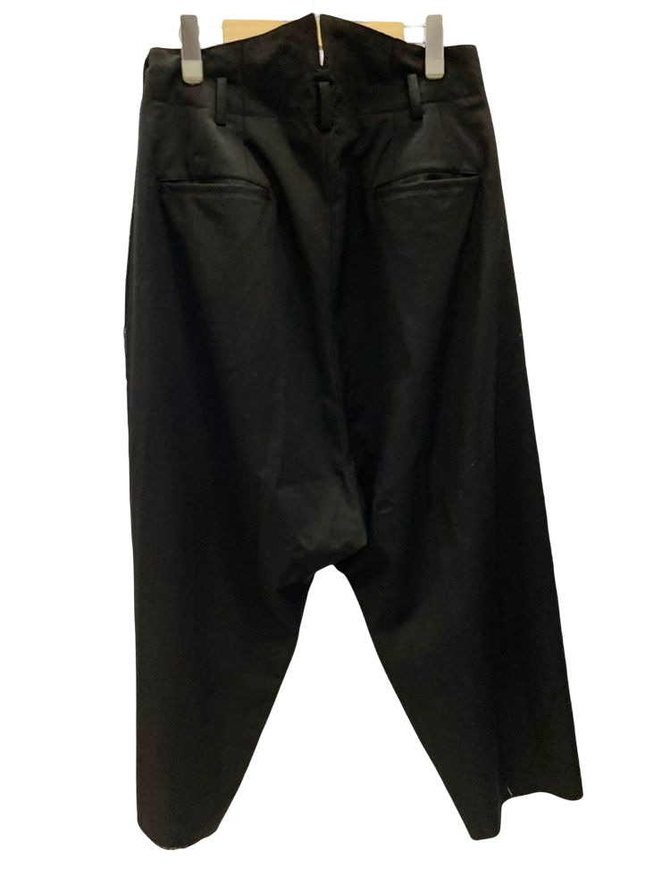 サルバム sulvam ブラック系 黒 ボトム ステッチ サルエルパンツ 16AW