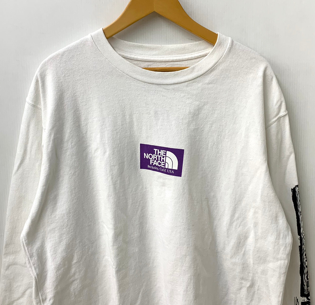 North face purple label ノースフェイス ロンT袖丈515cm