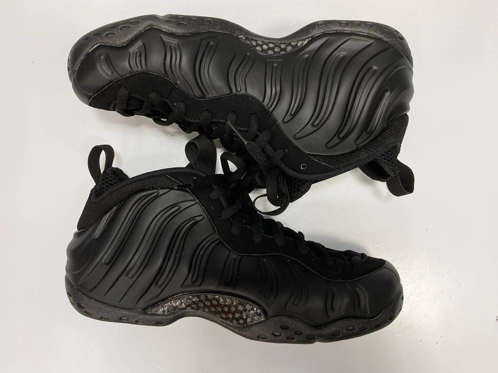 ナイキ NIKE AIR FOAMPOSITE ONE BLACK/ANTHRACITE-BLACK エア フォームポジット ワン 黒  FD5855-001 メンズ靴 スニーカー ブラック 26.5cm 101-shoes1382