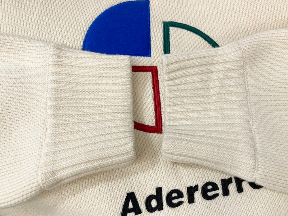 アーダーエラー ADERERROR Slice logo knitwear Ivory セーター