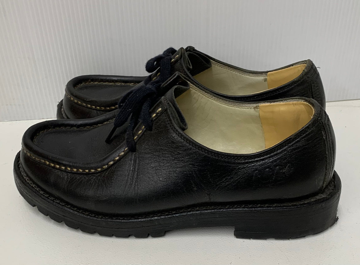 ゴロー goro チロリアンシューズ vibramソール メンズ靴 ブーツ ワーク ロゴ ブラック 201-shoes599