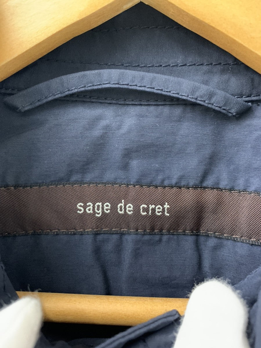 サージュデクレ sage de cret MODELE DEPOSE コットンジャケット